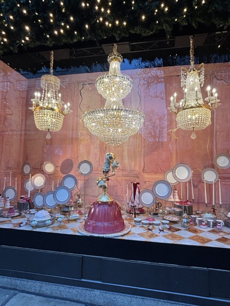 Les célèbres vitrines du grand magasin Swarovski