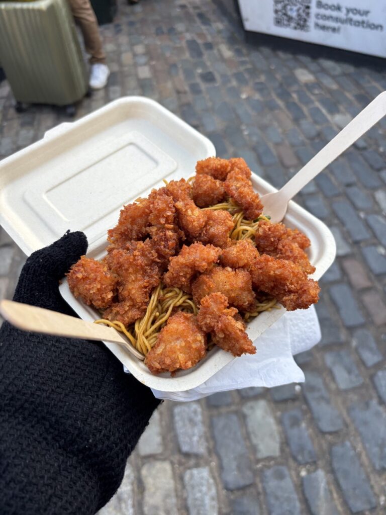 Spécialités sucrées & salées à Camden Town